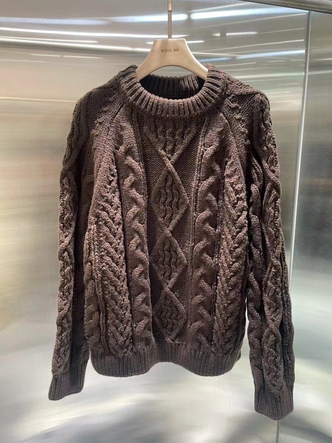 MELLDE東大門㊣實拍女士新品時尚真品熱賣推薦休閑職業毛衣MELLDE毛衣圖色3