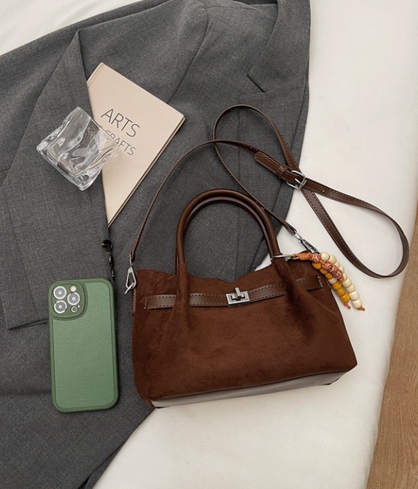 POSH BLUE東大門㊣代購女士新品真品職業單肩斜跨包絨面革POSH BLUE單肩/斜跨包