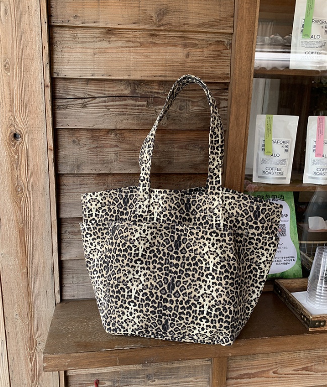 POSH BLUE韓國直郵㊣女士新品職業真品單肩斜跨包口袋豹紋POSH BLUE單肩/斜跨包