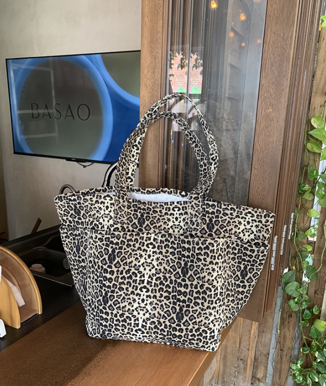 POSH BLUE韓國直郵㊣女士新品職業真品單肩斜跨包口袋豹紋POSH BLUE單肩/斜跨包