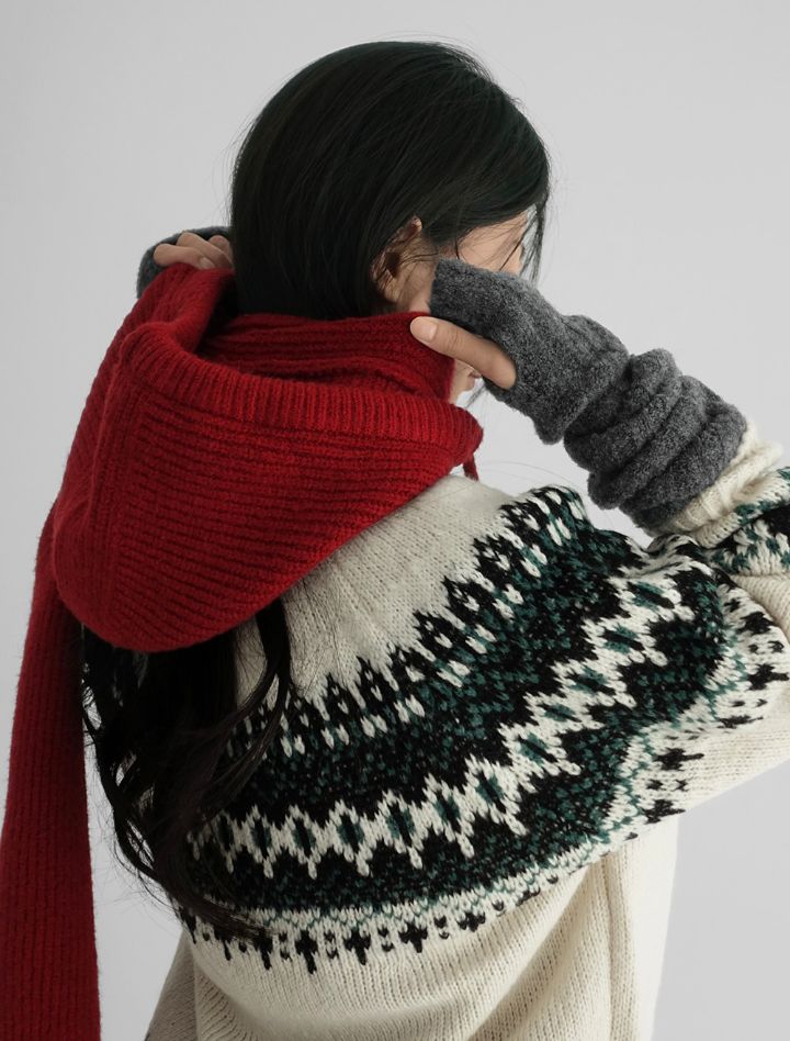 N3東大門㊣直郵女士新款休閑推薦時尚職業真品圍巾披肩兜帽N3圍巾/披肩