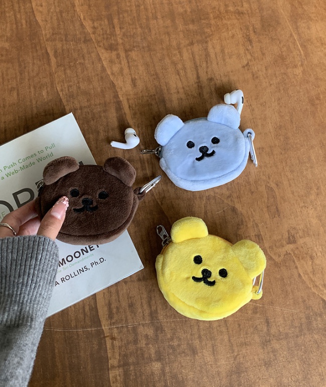 POSH BLUE東大門㊣代購女裝新品職業錢包卡包零錢包泰迪熊POSH BLUE錢包/卡包/零錢包