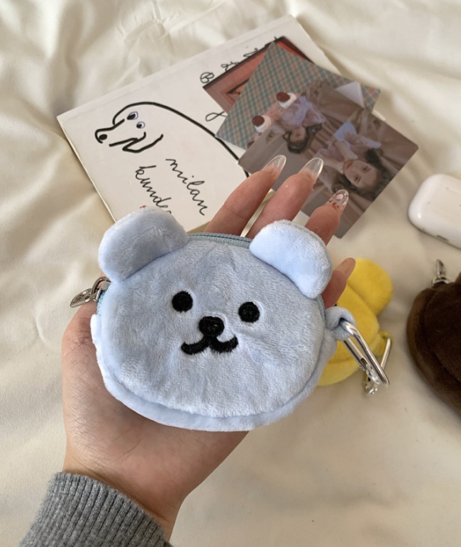 POSH BLUE東大門㊣代購女裝新品職業錢包卡包零錢包泰迪熊POSH BLUE錢包/卡包/零錢包圖色1