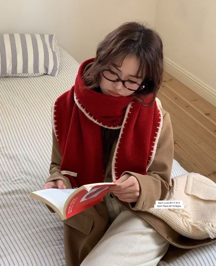 N3韓國直郵㊣女裝新款人氣推薦職業時尚休閑25秋冬圍巾披肩N3圍巾/披肩