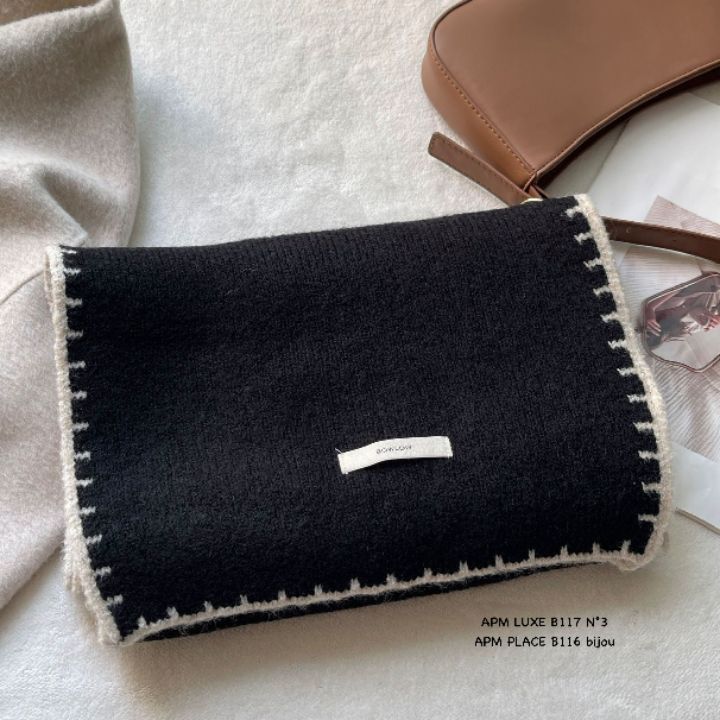 N3韓國直郵㊣女裝新款人氣推薦職業時尚休閑25秋冬圍巾披肩N3圍巾/披肩圖色4