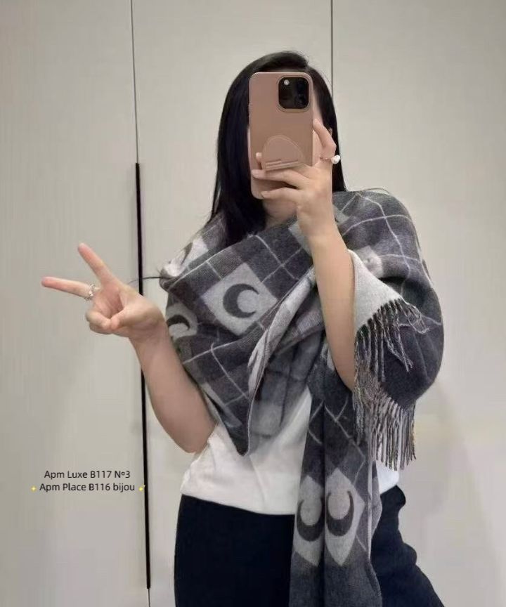 N3韓國代購㊣女裝新品時尚推薦人氣25秋冬休閑圍巾披肩雙面N3圍巾/披肩