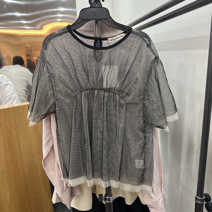 AIME HOPE MAKE/MYNAMEIS東大門㊣代購女裝新品休閑襯衫蕾絲衫打折AIME HOPE MAKE/MYNAMEIS襯衫/蕾絲衫圖色2