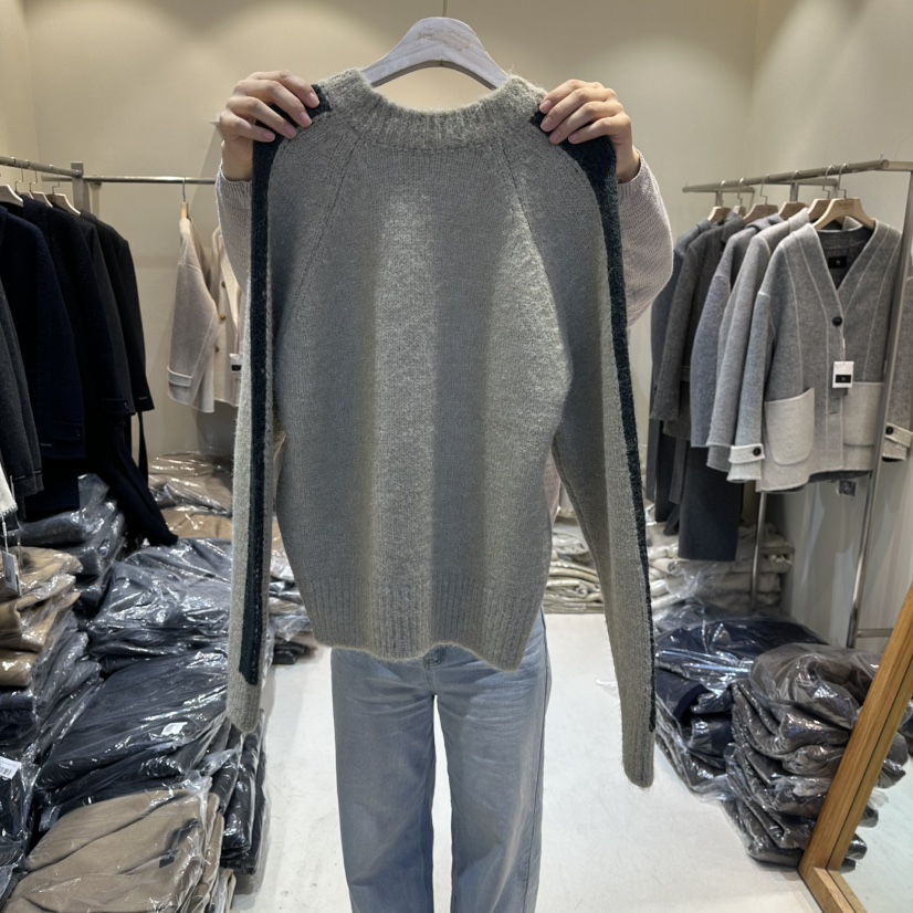 HER東大門㊣實拍女裝新款真品推薦休閑職業熱賣時尚人氣毛衣HER毛衣