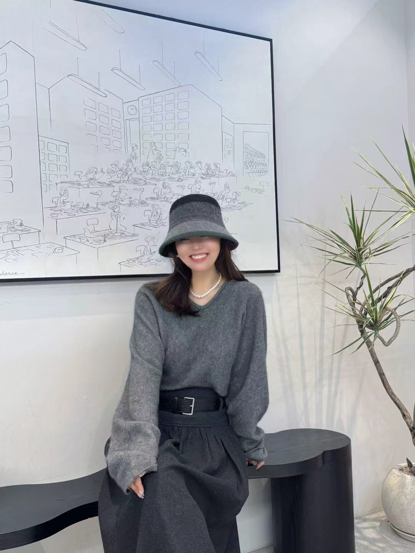 AUTUMN BEIGE-Q韓國代購㊣女士新款熱賣真品推薦休閑針織衫A.b/AUTUMN BEIGE針織衫