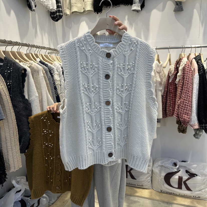 LADYBUG+ADORABLE東大門㊣直郵女裝新品休閑真品人氣時尚馬甲LADYBUG/Adorable馬甲圖色1