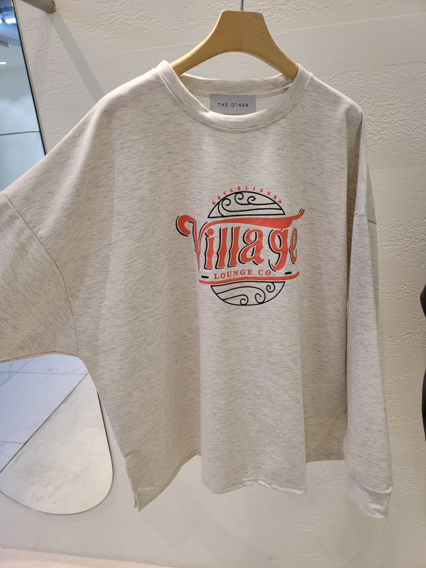 THE OTHER韓國代購㊣女裝新款熱賣人氣25秋冬職業時尚長袖T恤THE OTHER長袖T恤