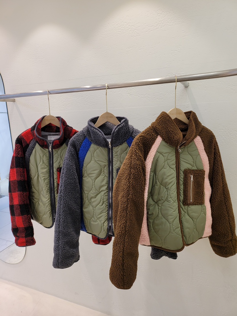 THE OTHER東大門㊣直郵女裝新款25秋冬真品職業人氣短款棉服THE OTHER短款棉服