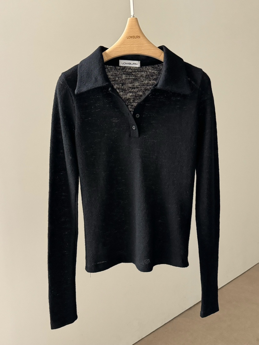 LOWBURN韓國代購㊣女士新品休閑人氣職業推薦時尚針織衫羊毛LOWBURN針織衫圖色5