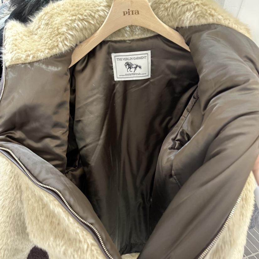 PITA/THEVERLIN東大門㊣直郵女士新品25秋冬休閑人氣真品夾克PITA/THEVERLIN夾克