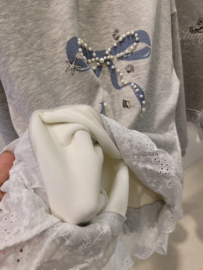 THE OTHER韓國直郵㊣女士新款職業推薦真品衛衣加絨羊毛刺繡THE OTHER衛衣