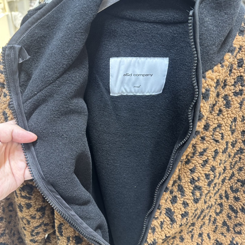 A2/D2東大門㊣實拍女裝新品25秋冬人氣職業真品夾克羊毛拉鏈A2/D2夾克