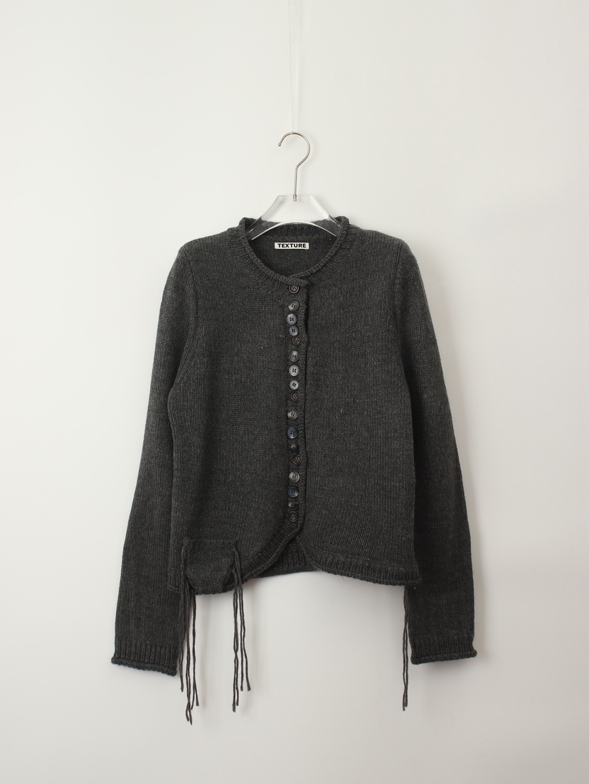 TEXTURE東大門㊣直郵女裝新款人氣真品時尚25秋冬職業針織衫TEXTURE針織衫圖色1墨