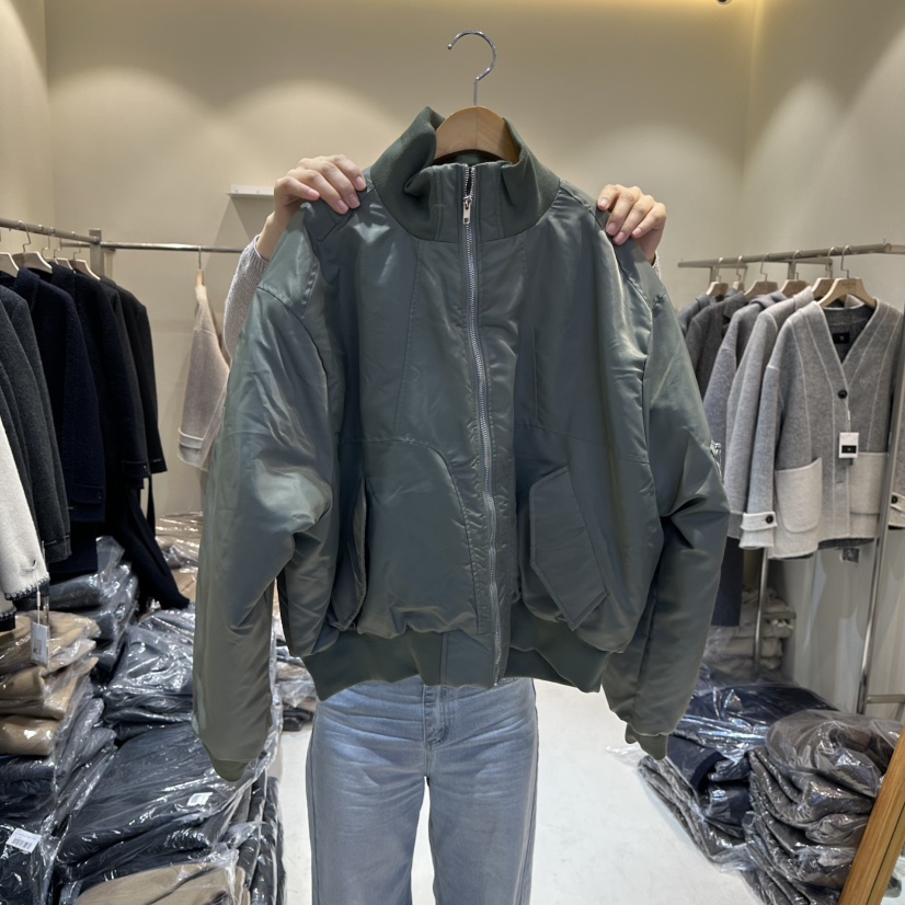 HER東大門㊣直郵女士新品25秋冬職業休閑熱賣人氣時尚推薦夾克HER夾克圖色1