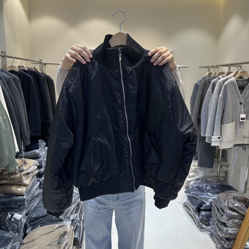 HER東大門㊣直郵女士新品25秋冬職業休閑熱賣人氣時尚推薦夾克HER夾克圖色2