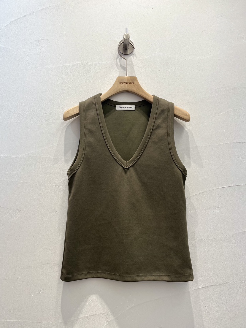 BROWN PAPER-S韓國直郵㊣女裝新品熱賣真品25秋冬吊帶背心BROWN PAPER-S吊帶/背心圖色2
