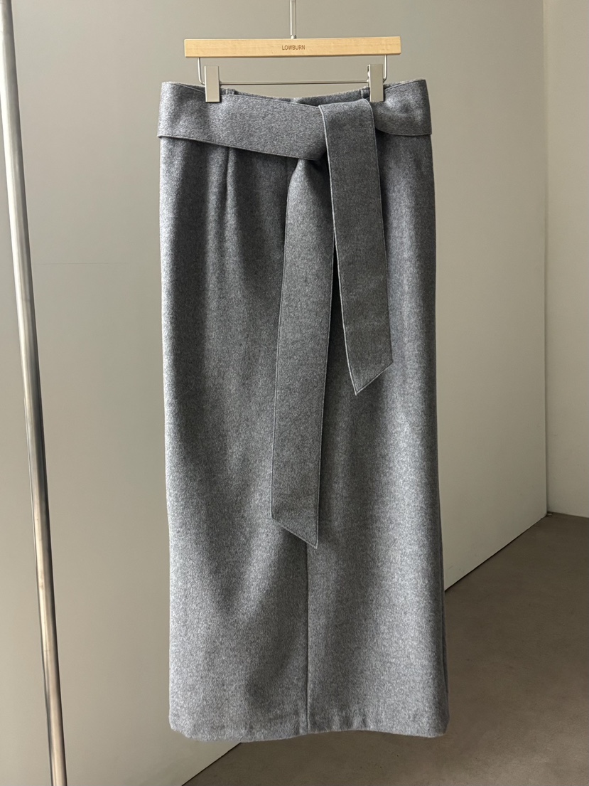 LOWBURN韓國直郵㊣女士新品職業時尚推薦熱賣25秋冬休閑長裙LOWBURN長裙圖色1