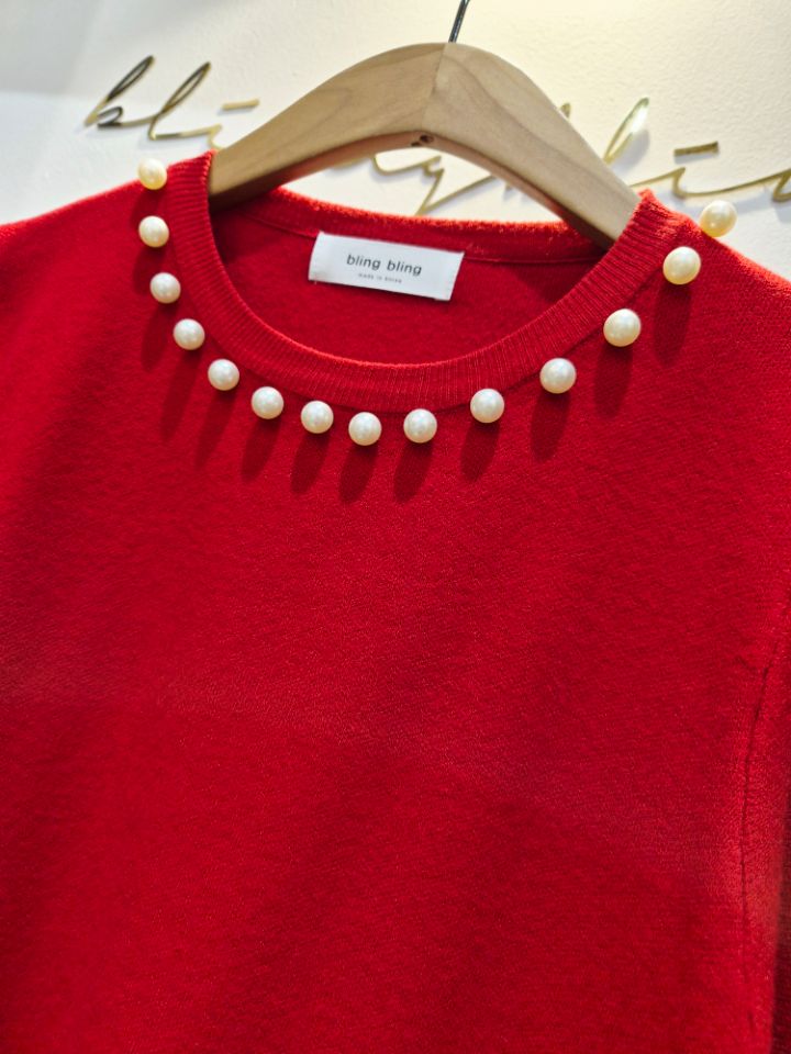 BLING BLING-S韓國代購㊣女士新款人氣25秋冬職業推薦針織衫BLING BLING-S針織衫
