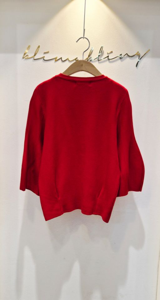 BLING BLING-S韓國代購㊣女士新款人氣25秋冬職業推薦針織衫BLING BLING-S針織衫