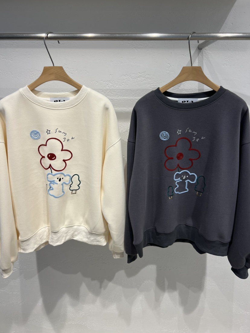 OLA東大門㊣實拍女裝新款時尚休閑推薦熱賣職業人氣真品衛衣mellor/OLA衛衣