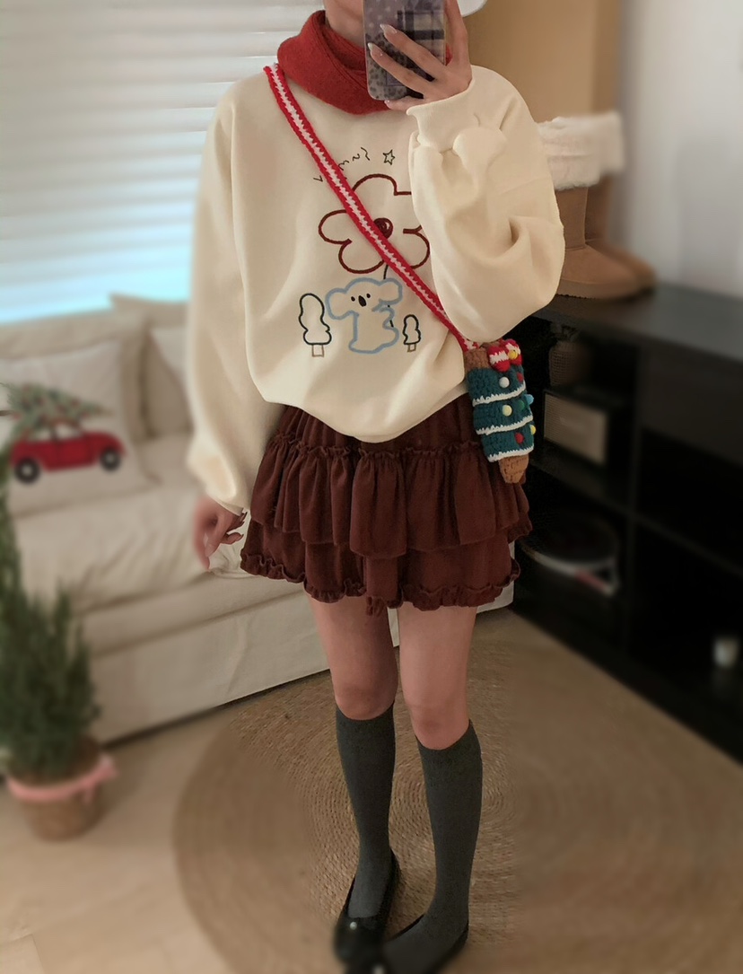 OLA東大門㊣實拍女裝新款時尚休閑推薦熱賣職業人氣真品衛衣mellor/OLA衛衣