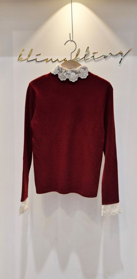 BLING BLING-S東大門㊣直郵女裝新款職業熱賣休閑25秋冬針織衫BLING BLING-S針織衫圖色2