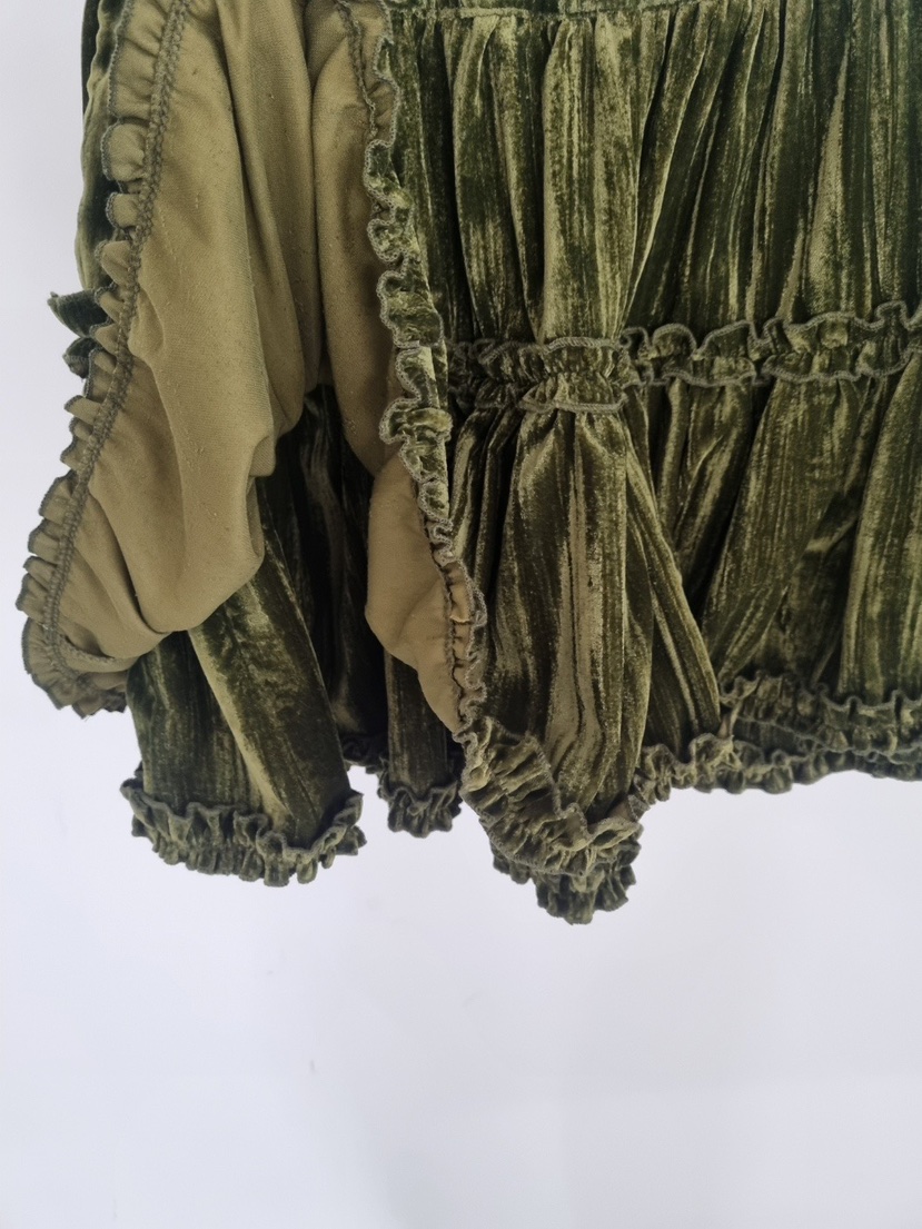 VERANDA東大門㊣直郵女士新款推薦休閑時尚人氣職業短裙天鵝絨VERANDA短裙