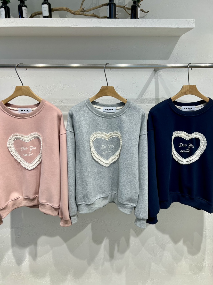 OLA東大門㊣實拍女裝新款25秋冬職業人氣休閑推薦真品時尚衛衣mellor/OLA衛衣