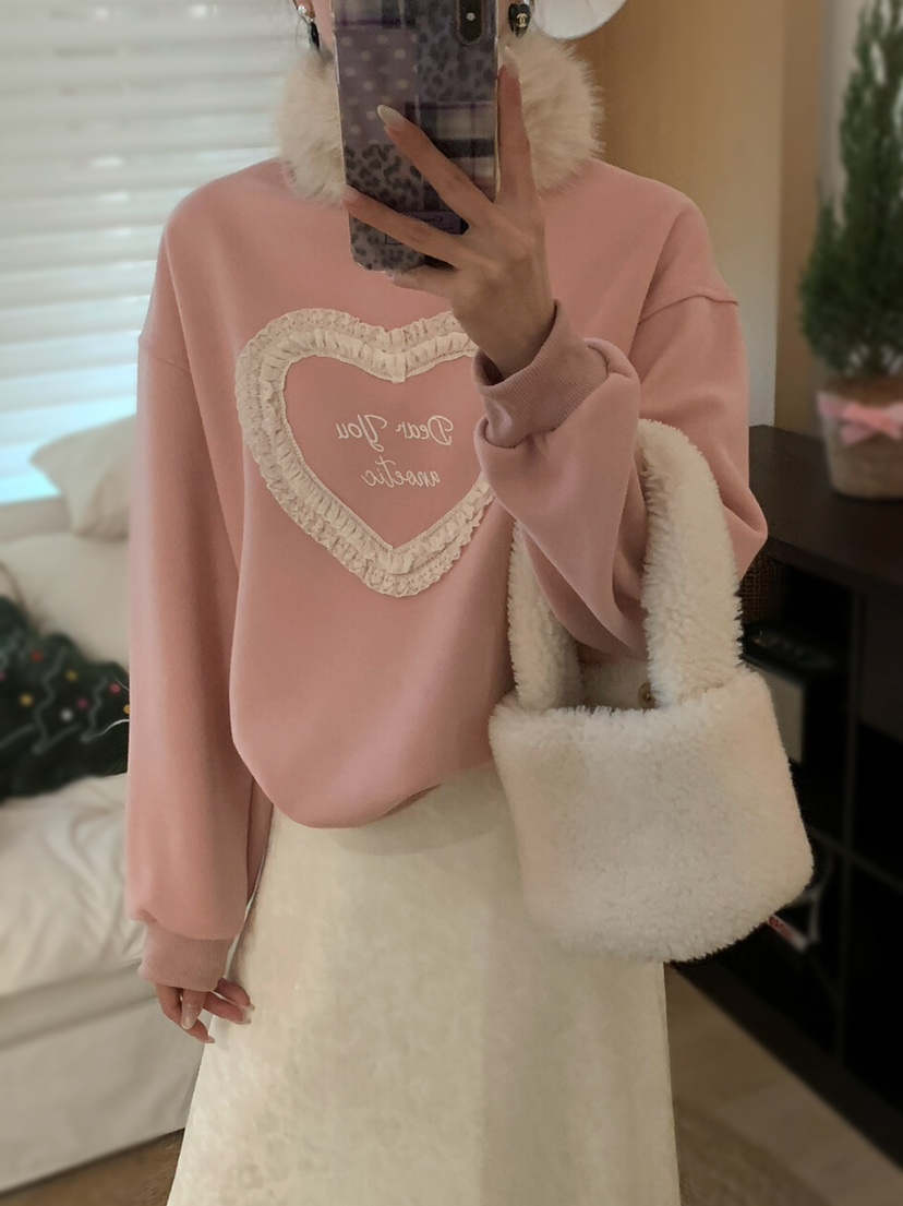 OLA東大門㊣實拍女裝新款25秋冬職業人氣休閑推薦真品時尚衛衣mellor/OLA衛衣