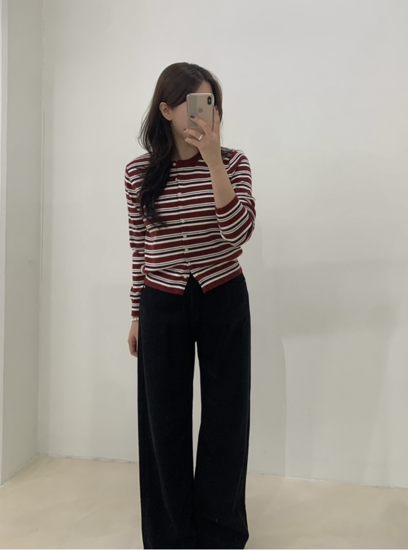 EOMPIT東大門㊣實拍女裝新品職業人氣25秋冬真品推薦針織衫EOMPIT針織衫