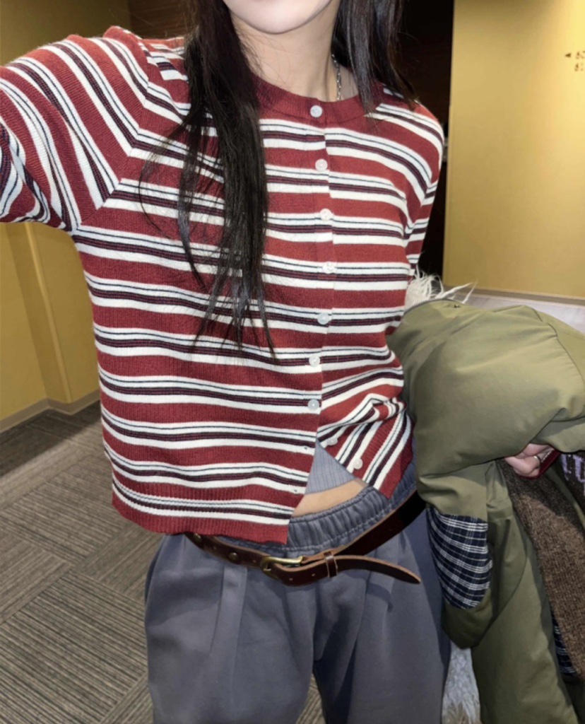 EOMPIT東大門㊣實拍女裝新品職業人氣25秋冬真品推薦針織衫EOMPIT針織衫