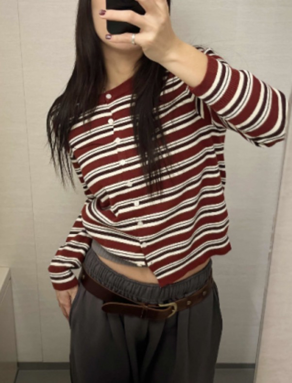 EOMPIT東大門㊣實拍女裝新品職業人氣25秋冬真品推薦針織衫EOMPIT針織衫圖色2