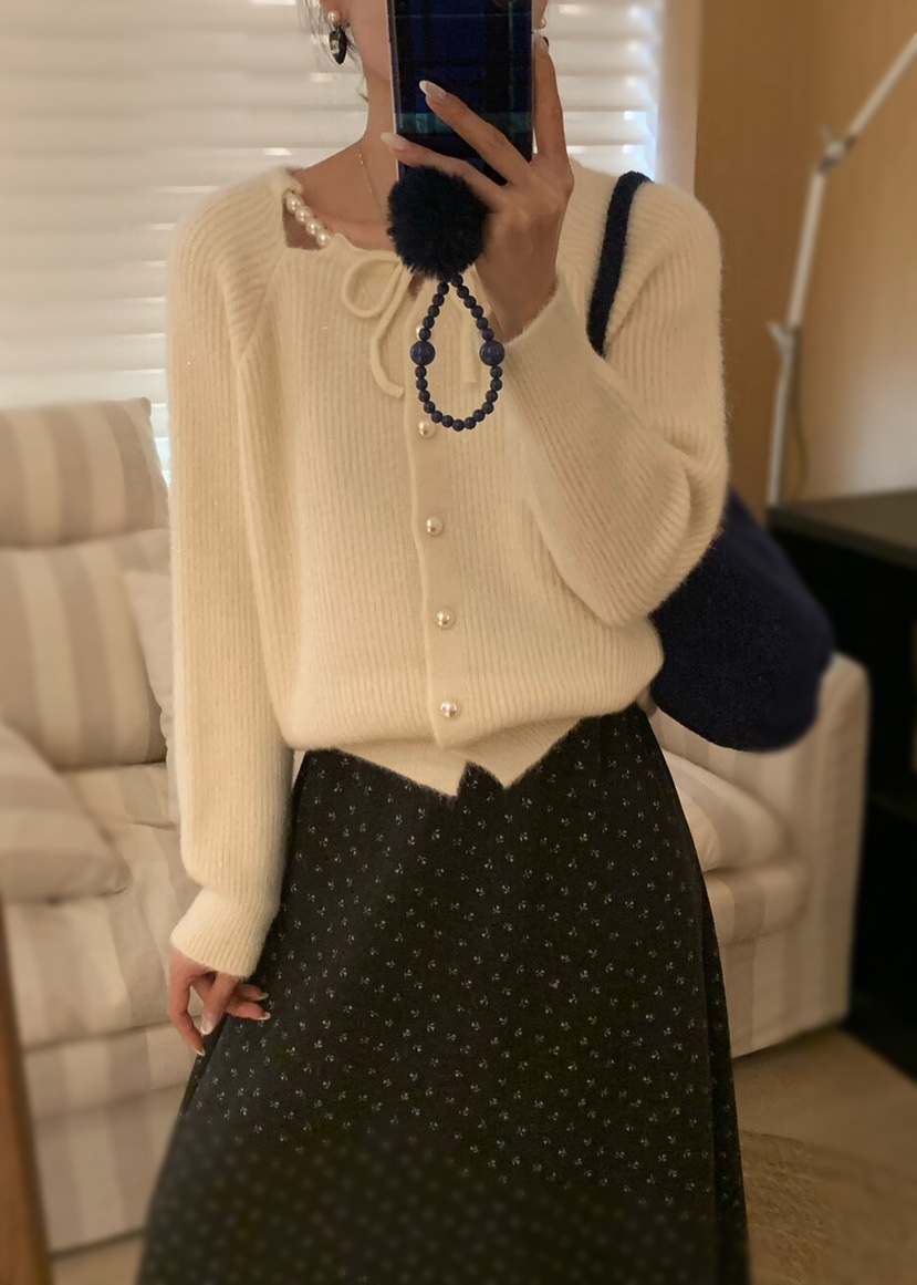 OLA韓國直郵㊣女裝新款時尚熱賣職業休閑25秋冬推薦人氣針織衫mellor/OLA針織衫