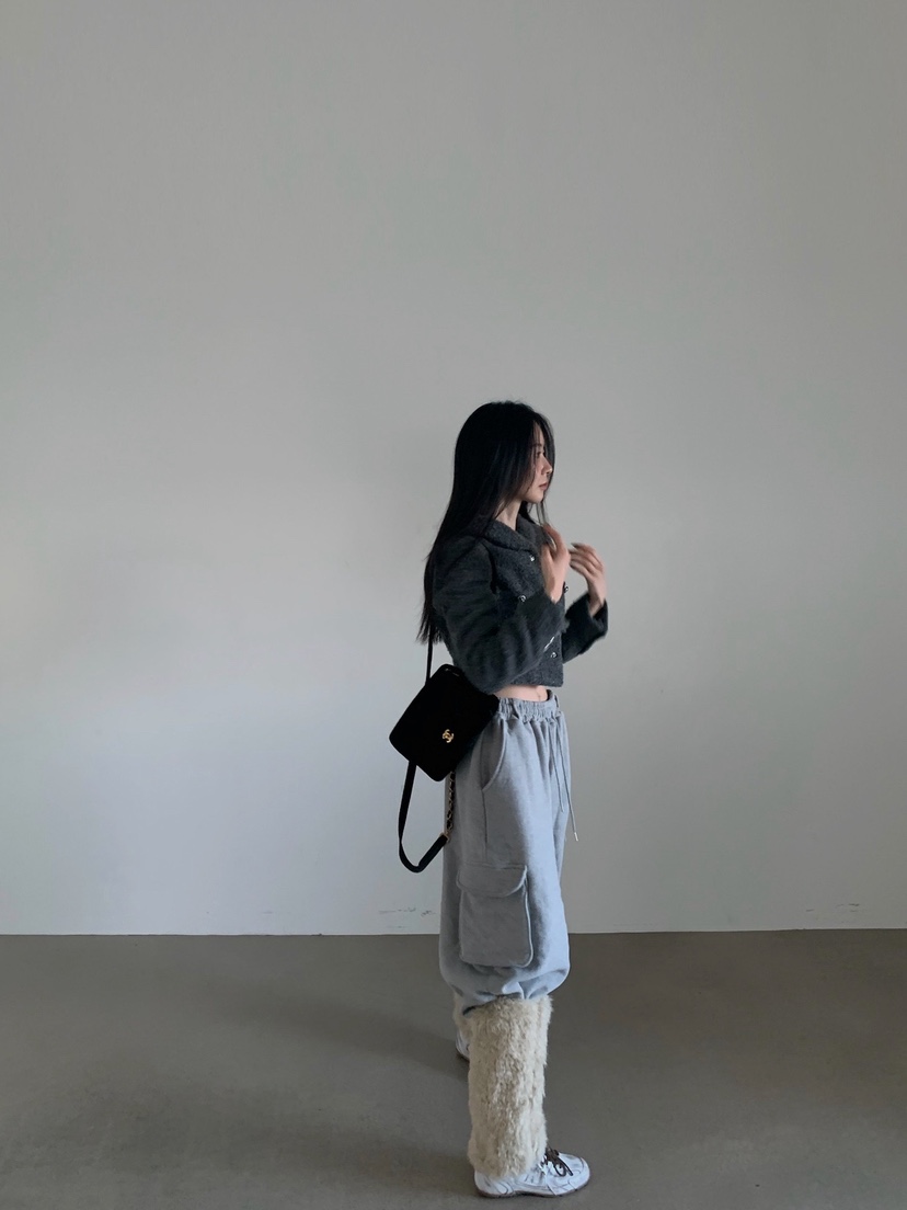 VERANDA東大門㊣直郵女士新款推薦休閑熱賣真品夾克粗花呢羊毛VERANDA夾克