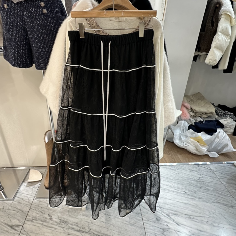 ABLESTUDIO東大門㊣實拍女裝新款人氣25秋冬熱賣職業推薦長裙ABLESTUDIO長裙