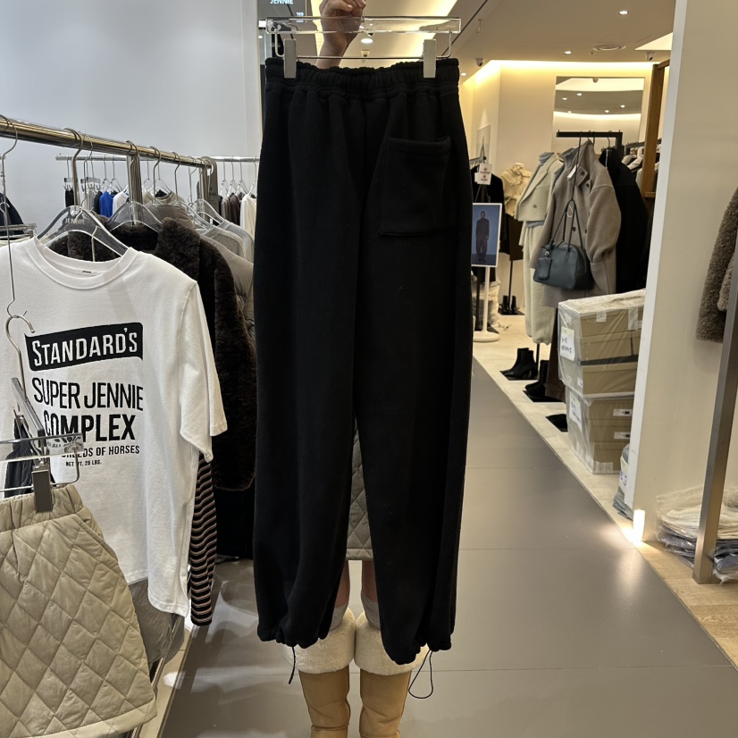 JENNIE韓國代購㊣女士新款時尚人氣推薦職業25秋冬休閑褲加絨JENNIE/VENEFIT休閑褲