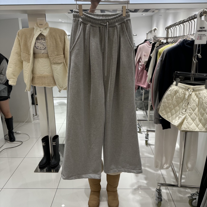 JENNIE韓國代購㊣女士新款時尚人氣推薦職業25秋冬休閑褲加絨JENNIE/VENEFIT休閑褲圖色2