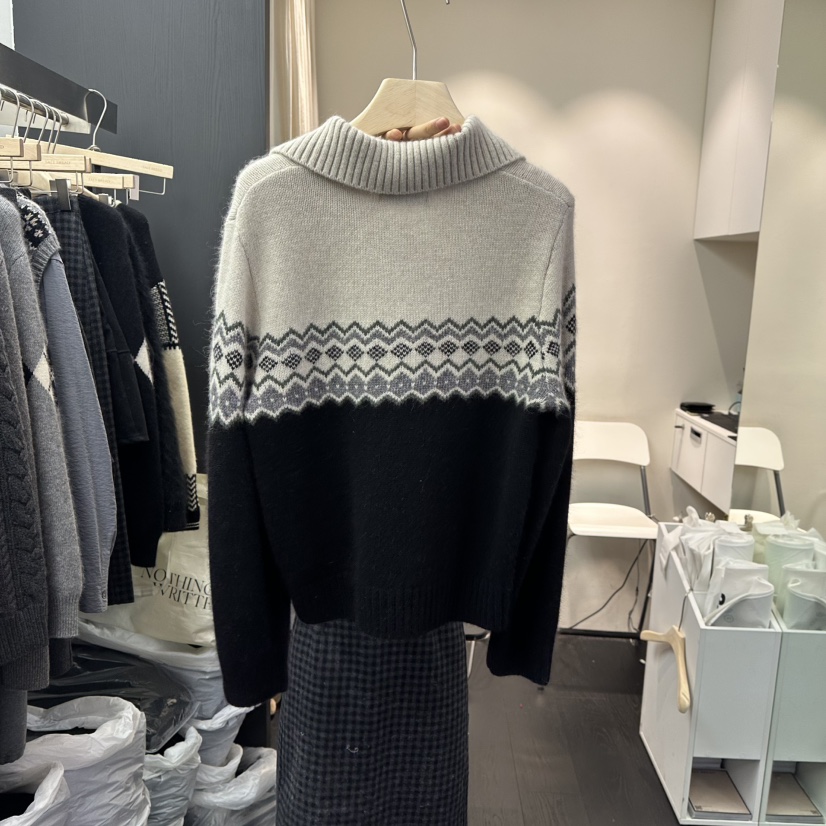 SALT BREAD韓國代購㊣女士新款推薦真品人氣時尚25秋冬毛衣SALT BREAD毛衣