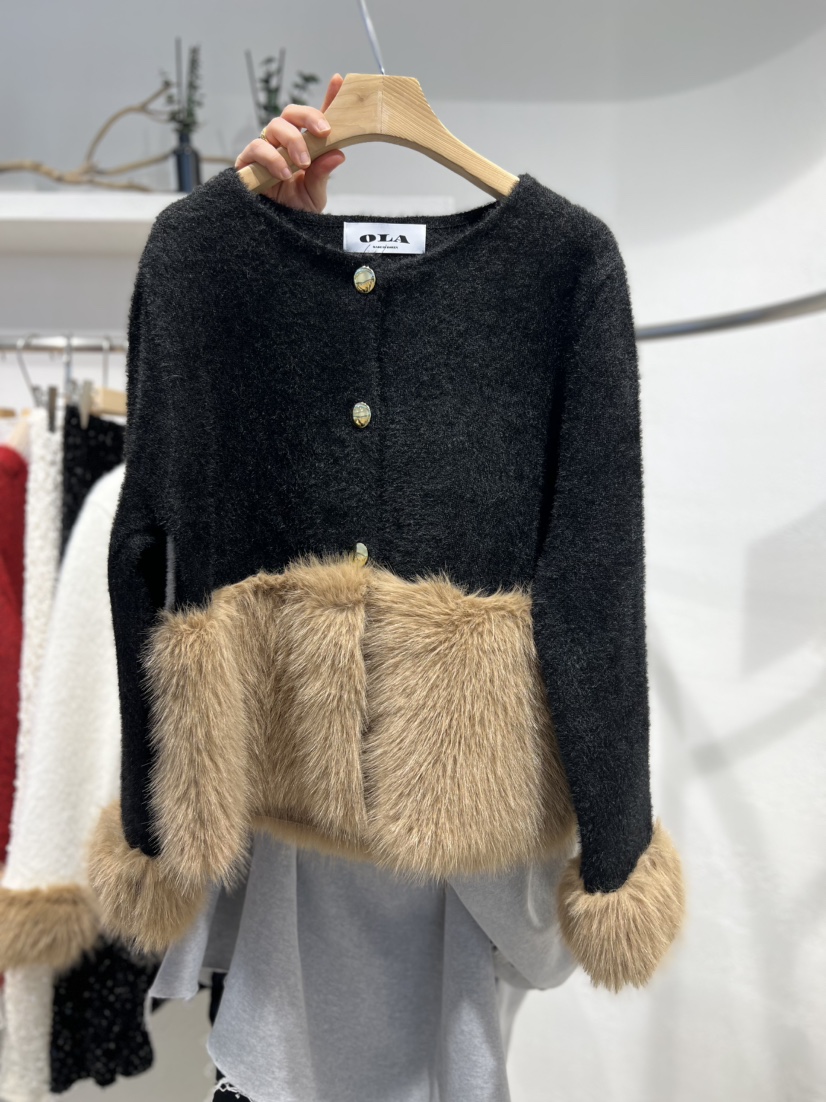 OLA韓國直郵㊣女士新品真品職業時尚25秋冬推薦人氣熱賣夾克mellor/OLA夾克圖色2