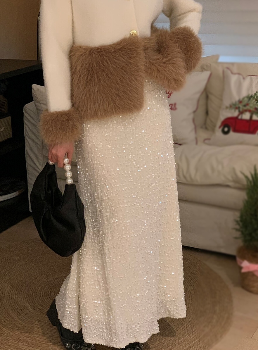 OLA韓國直郵㊣女士新品熱賣人氣職業真品推薦休閑25秋冬長裙mellor/OLA長裙