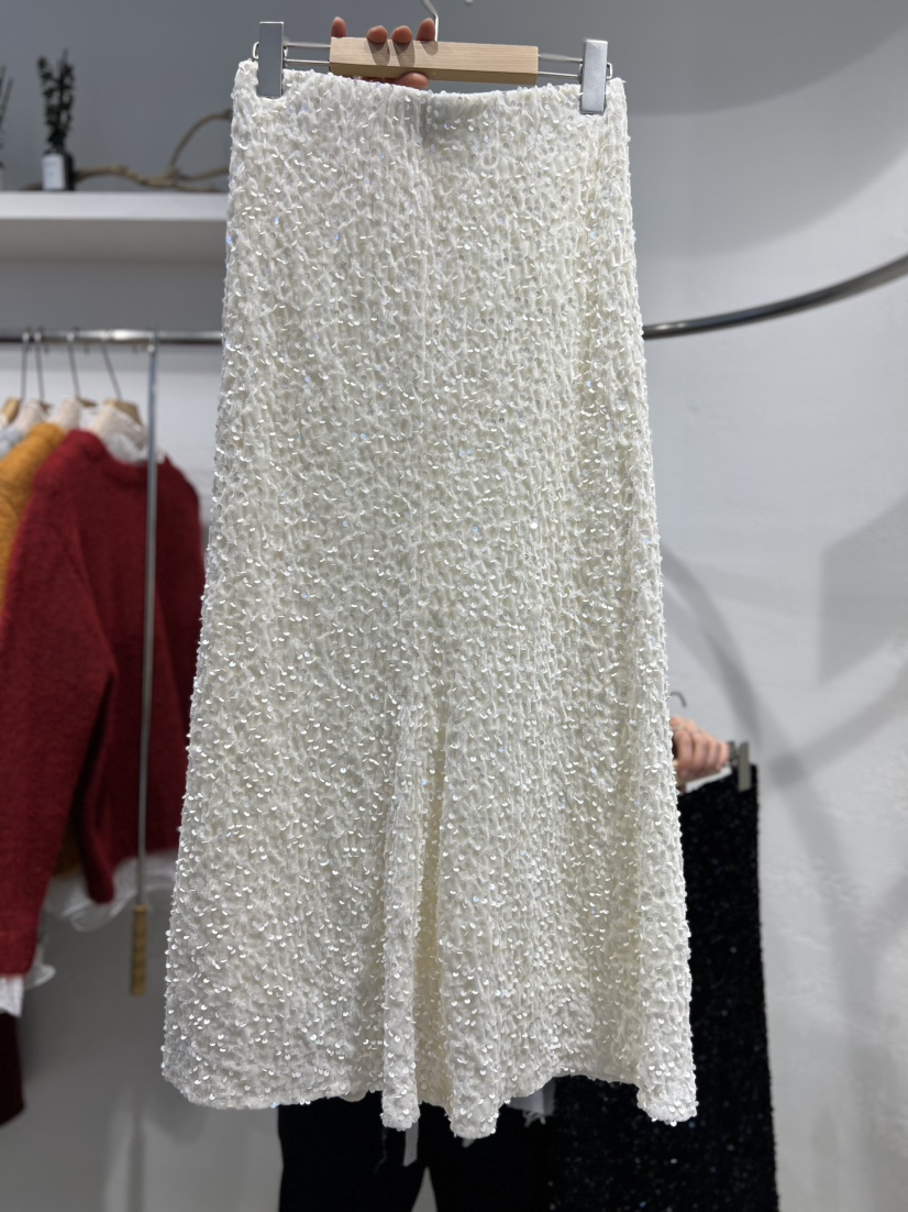 OLA韓國直郵㊣女士新品熱賣人氣職業真品推薦休閑25秋冬長裙mellor/OLA長裙圖色1