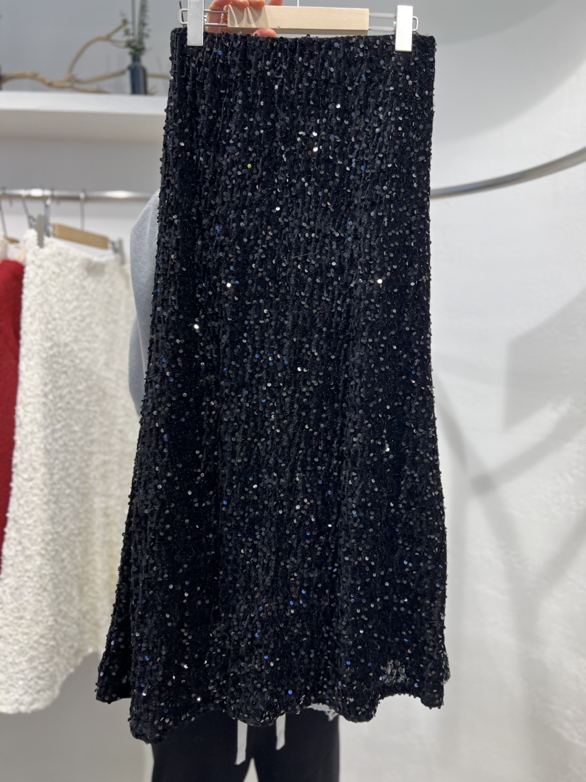 OLA韓國直郵㊣女士新品熱賣人氣職業真品推薦休閑25秋冬長裙mellor/OLA長裙圖色2