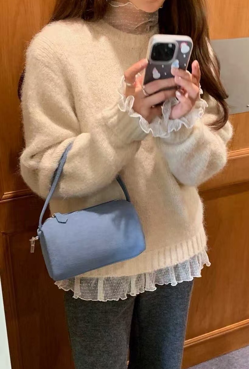 OLA東大門㊣直郵女士新款職業人氣休閑25秋冬真品時尚針織衫mellor/OLA針織衫