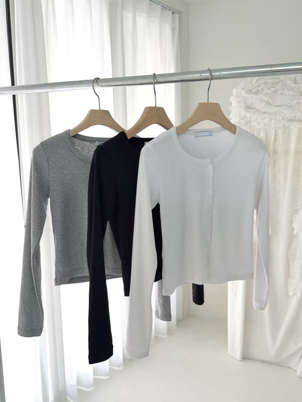 HIDDENHILLS韓國直郵㊣女裝新品推薦25秋冬休閑真品時尚針織衫HIDDENHILLS針織衫圖色1左一色