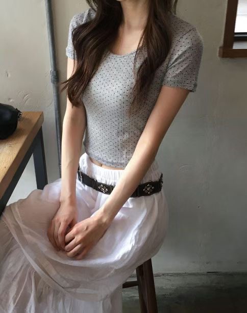 HIDDENHILLS韓國代購㊣女裝新款人氣時尚職業真品熱賣25秋冬T恤HIDDENHILLST恤