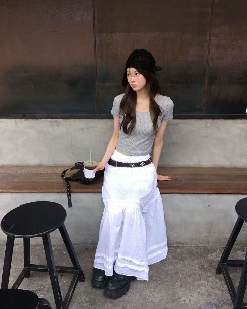 HIDDENHILLS韓國代購㊣女裝新款人氣時尚職業真品熱賣25秋冬T恤HIDDENHILLST恤